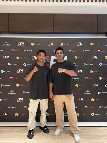 Technical weigh-in and medicals done for Crypto Fight Week in Dubai. We handle all the logistics for our fighters abroad.