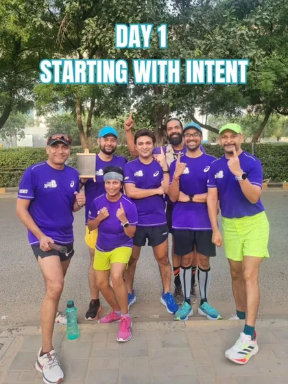 Day 1, starting with intent. This group is ready to take on the toughest week of the program.