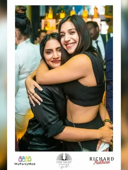 Capturing the happy moments. It's all about good friends and good music.