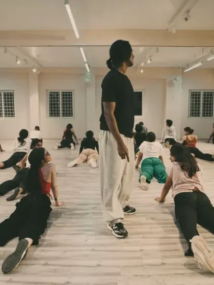 Day 1 of The Trinity Series workshop with Donny Allstars. The energy was incredible from the very start.