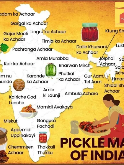 The pickle map of India is a testament to our country's rich culinary culture. From Aam ka Achaar to Gongura Pachadi, each region has its own treasure, and I try to bring some of these traditional tastes to you.
