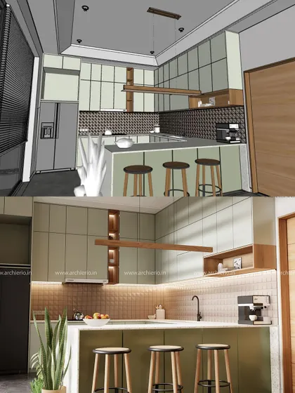 See how a kitchen design goes from a 3D model to a real-life installation, proving that what you see in the design stage is what you get.