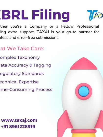 **Expert XBRL Filing Services.** XBRL filing can be complex and time-consuming. We offer fast and accurate outsourcing services for companies and professionals to ensure error-free, timely submissions to the ROC.