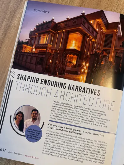 Our feature in Interiors & Decor magazine, "Shaping Enduring Narratives Through Architecture," captures the essence of our practice. We see every project as a story waiting to be told through material, form, and a deep sensitivity to context.