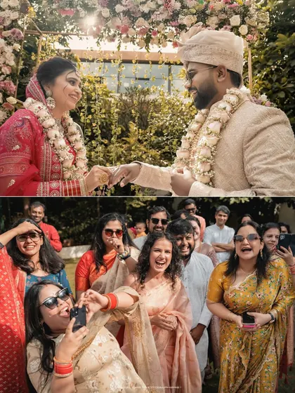 A collection of images from various wedding ceremonies, focusing on the key rituals and the emotions of the bride and groom. Each photo is a cherished memory in the making.