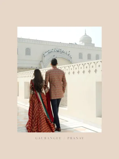 Walking away together. A simple yet powerful image that symbolizes the beginning of their new journey.