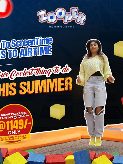 No to screen time, yes to airtime. My group packages are the coolest thing to do this summer for a fun and active team outing.