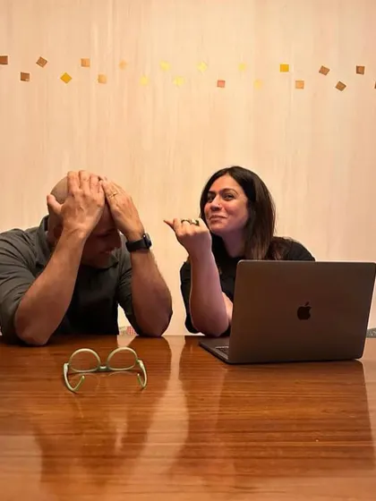 The cost discussion face! It's a real part of the process, but we always get through it with some laughter. Being transparent and working together is key.