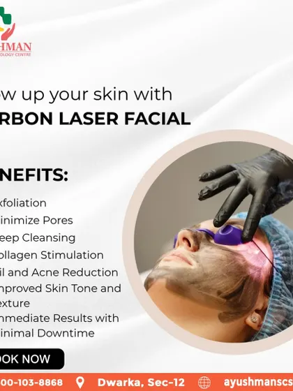 The Carbon Laser Facial offers numerous benefits, including exfoliation, minimized pores, deep cleansing, and collagen stimulation. It's an excellent choice for reducing oil and acne with immediate results and minimal downtime.