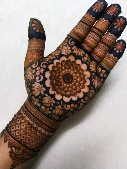 This collection showcases more of my diverse design work. Each piece is a unique blend of floral, geometric, and traditional patterns, demonstrating the versatility of mehndi art.