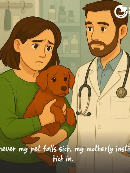 Whenever my pet falls sick, my motherly instincts kick in. That feeling of worry and the need to protect them is a powerful part of being a pet parent.