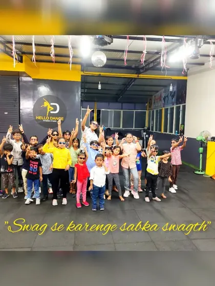 "Swag se karenge sabka swagat!" Our kids' batch showing off their cool attitude and sunglasses. It's all about having fun and feeling like a star.