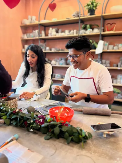 Our "Clay-Love-Play" festival is a three-day extravaganza of pottery, music, and connections. It's a unique way to celebrate Valentine's, whether with a partner, friends, or family.