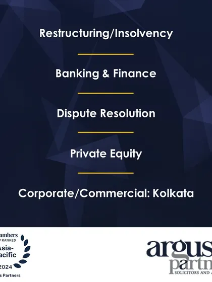 A list of our practice areas ranked by Chambers Asia-Pacific 2024, demonstrating our wide-ranging capabilities.