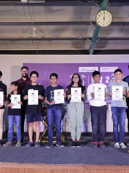 Another shot of our proud national qualifiers at RW2024. These events are milestones in their journey, providing them with the experience and recognition to pursue careers in technology.