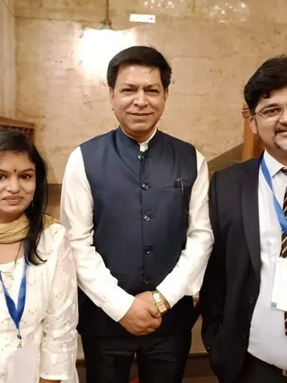 Another memorable moment from the GLAON 2023 conference, connecting with esteemed professionals in the industry.