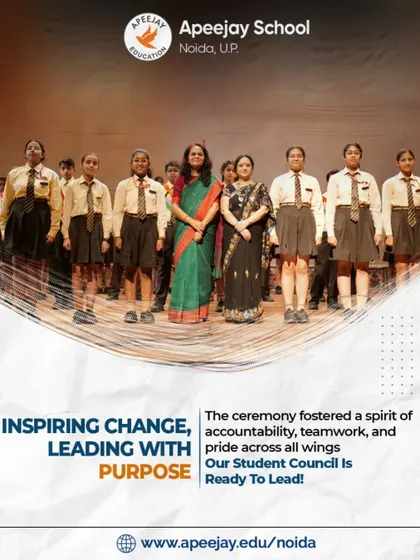 The Investiture Ceremony fosters a spirit of accountability, teamwork, and pride across all wings of the school. Our newly appointed Student Council stands ready to lead, inspiring positive change and upholding the values of our institution.