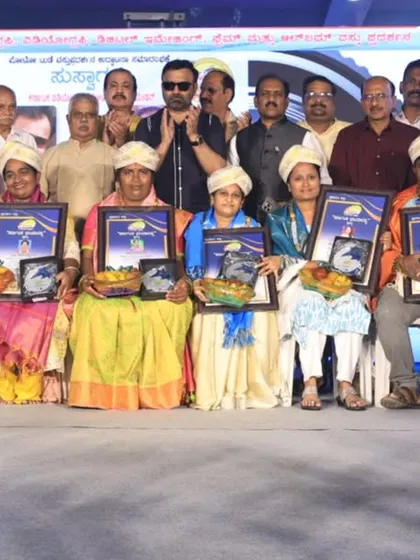 A group photograph with all the award recipients on stage. It was an inspiring day celebrating the art of photography with so many talented individuals.