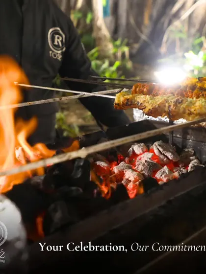 Our chefs are committed to their craft, whether it's grilling kebabs over open flames or preparing other live dishes. We bring passion and professionalism to every event we cater.