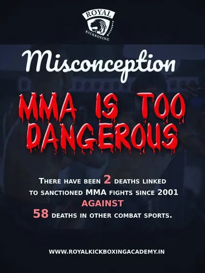 We believe in educating people about the realities of MMA. This post debunks the common misconception that MMA is overly dangerous, showing that with proper coaching and rules, it is a safe and strategic sport.