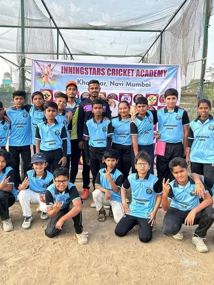 Our team in blue jerseys showing their team spirit before their game on Anniversary Match Day.