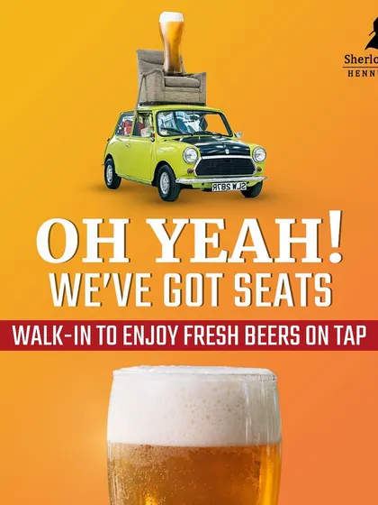 Oh yeah, I've got seats! You can always walk in and enjoy fresh beers on tap without worrying about finding a spot. Spontaneous fun is always welcome here.