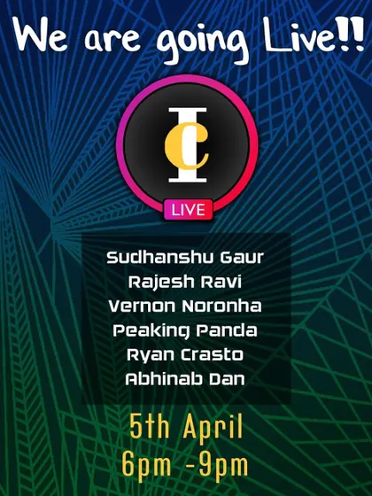 A poster for an online festival with Indiecraft, where I performed an all-original set.