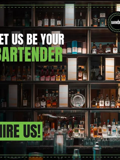 Let us be your bartender. With our extensive collection and expert team, you can leave the drinks to us.