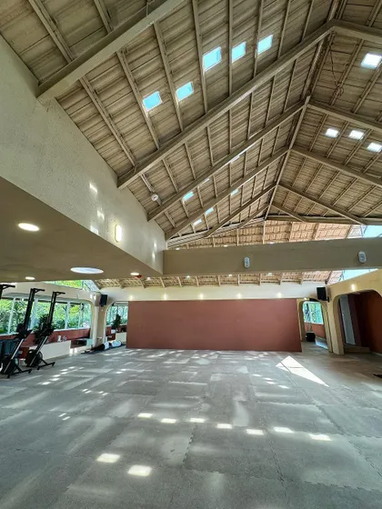 This is the beautiful, light filled studio where I teach my in person group classes. It's a safe space designed for you to focus on your movement and connect with a community of like minded people.
