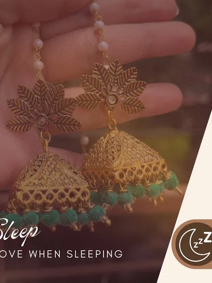 To avoid accidental breakage or damage, remember to remove your jewellery, especially delicate earrings and necklaces, before going to sleep.