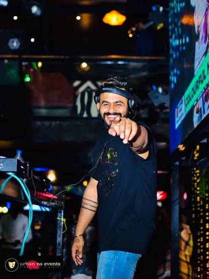 Another shot from the Neon Night promo, full of energy and anticipation.