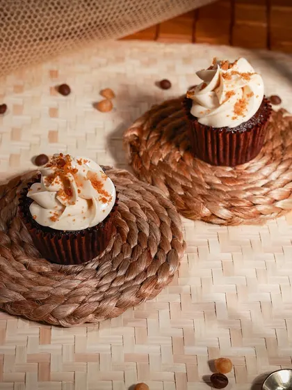 Indulge in the sweet crunch of our Biscoff Cupcake, where every bite is pure bliss. A must-try for Biscoff lovers.