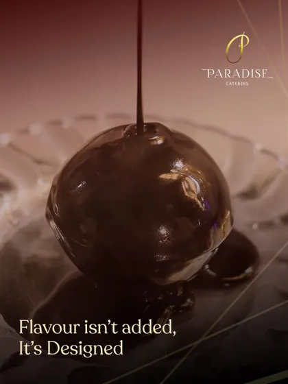 Dessert should be an experience. Our interactive dessert stations, like this melting chocolate dome, add a touch of theatre to your celebration. We design flavors and moments that are meant to be savored and remembered.