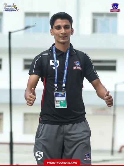 A player arriving with a confident look for matchday 3.