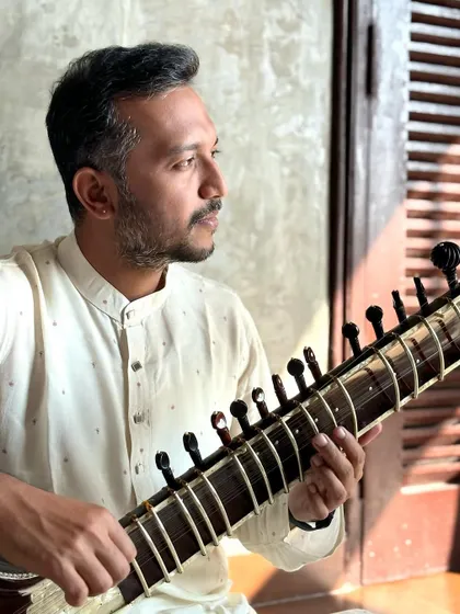 A candid moment of reflection. I believe in closing my eyes, inhaling deeply, and letting the music transport me to a place where time stands still.
