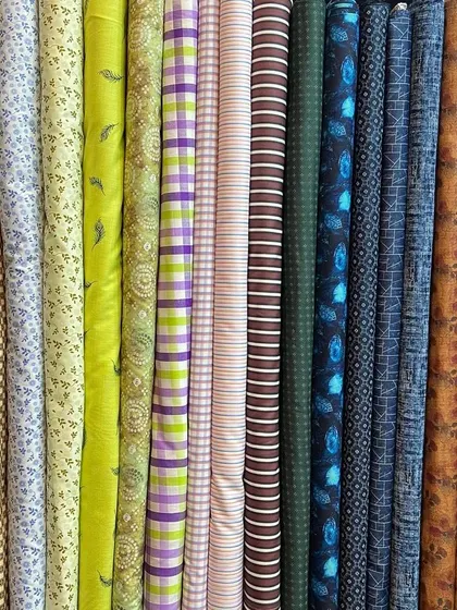 More options for your custom shirts or kurtas, including small floral prints, geometric patterns, and unique color combinations.