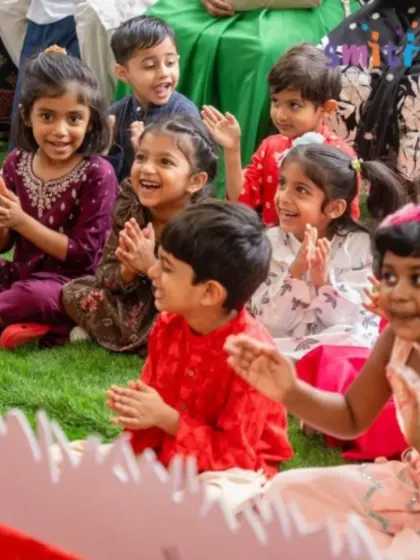 The pure joy on our children's faces as they clap and sing during our Grandparents' Day celebration. Events like these are central to our community, fostering connection and creating cherished memories for our families.