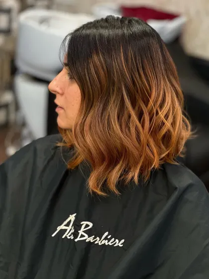 The side profile shows the perfect blend of copper tones.