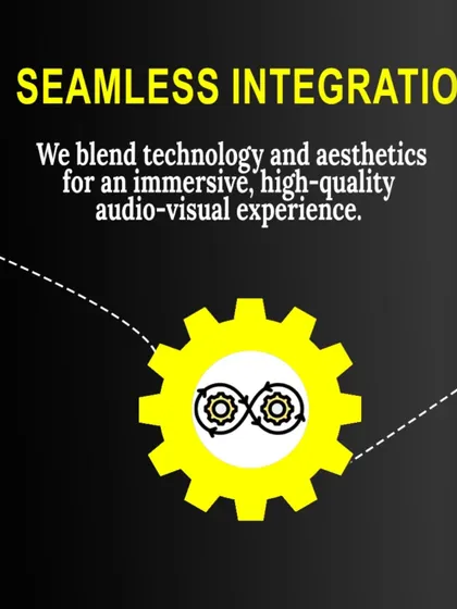 My approach is about seamless integration. I blend technology and aesthetics to create an immersive, high-quality audio-visual experience that looks as good as it sounds.