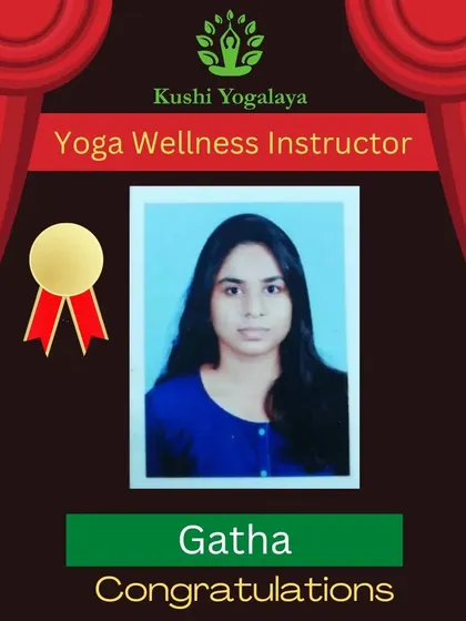 A big congratulations to Gatha for her completion of the Yoga Teacher Training and for passing the Yoga Certification Board evaluation. I am proud to see my students achieve their goals.