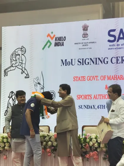 A moment of honor as Parth Mane is recognized for his sensational achievements on the world stage.