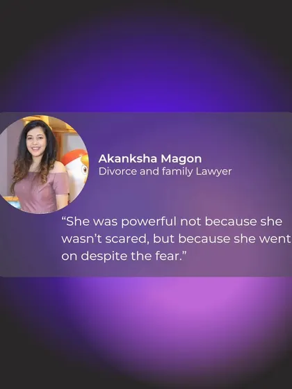 True power isn't about the absence of fear. It's about continuing on despite the fear. This is a reminder of your resilience and strength as you navigate your legal journey.