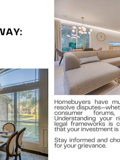 The key takeaway is that homebuyers have multiple avenues to resolve disputes, whether through RERA, consumer forums, or insolvency proceedings. Understanding your rights under these legal frameworks is crucial to protecting your investment.
