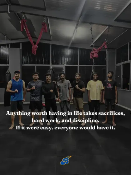 Anything worth having takes hard work and discipline. If it were easy, everyone would have it. Our members embody this principle every day.