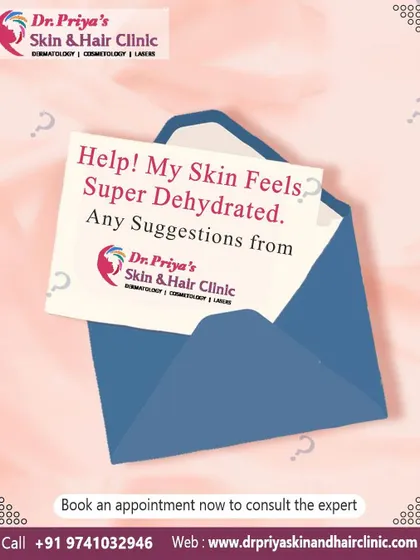 Dehydrated skin feels tight and rough, but it is a condition that can be managed effectively. A personalized consultation can help identify the right hydrating treatments and products to restore your skin's moisture barrier.