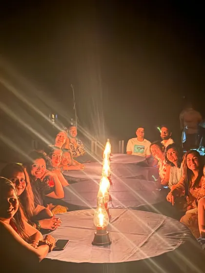 More glimpses from our unforgettable Lakshadweep retreats. Every moment is a postcard, from sunrise dives and full moon dinners to candid conversations and quiet naps on the beach.