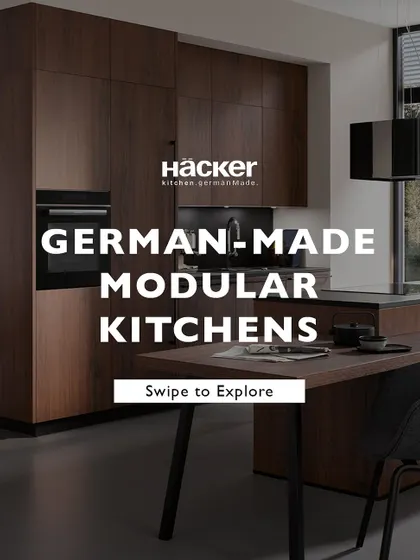 We are one of the world’s most trusted modular kitchen companies, synonymous with German-made quality, functionality, durability, and design.