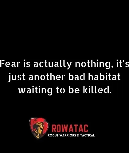 "Fear is actually nothing, it's just another bad habit waiting to be killed." I teach you how to break that habit.