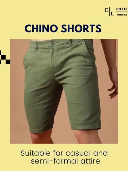 Chino shorts are the perfect choice for a semi-formal or smart-casual summer event. I help clients pair them with linen shirts or polos for a look that is both comfortable and put-together.