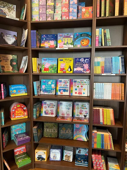 Our shelves are stocked with a diverse range of children's literature, ensuring there's a story for every interest.